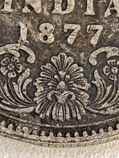 Confirm-1877-One-Rupee-Type-1,-Type-A,-No-Mint-Mark